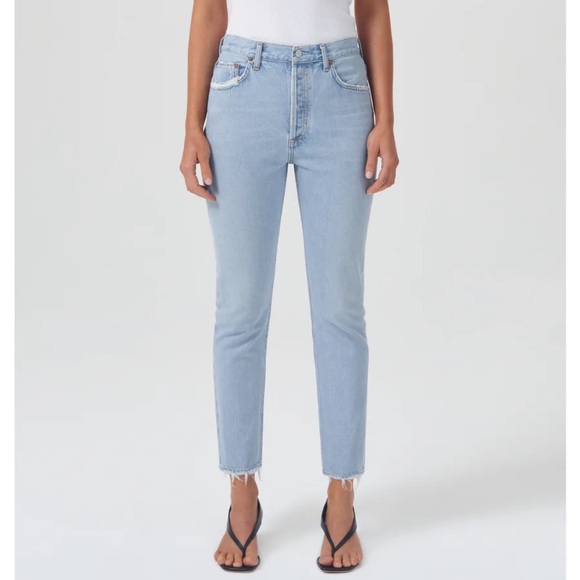 Agolde Riley Crop - Reputation Sz 27 - Picture 1 of 9